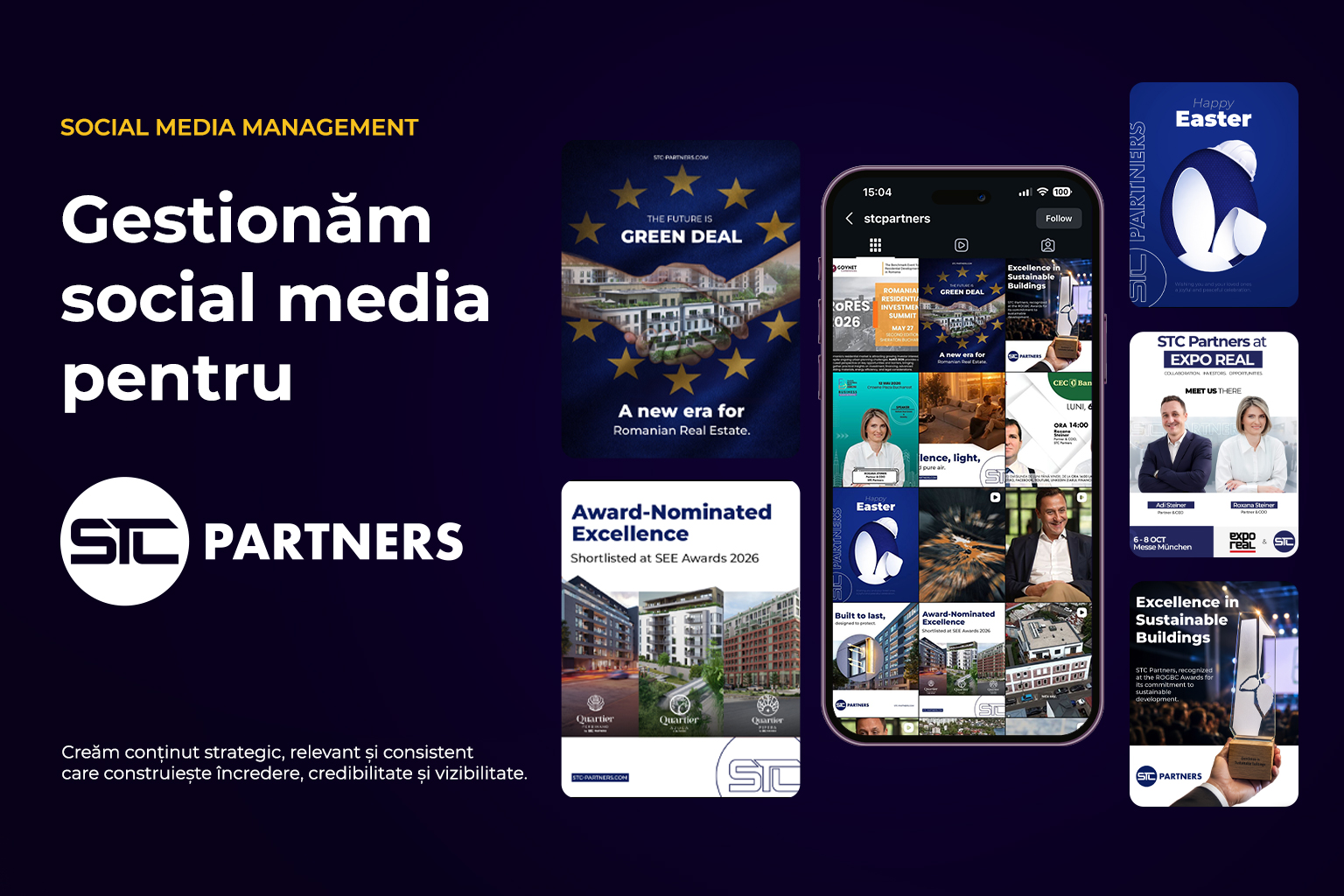 STC Partners, Social Media Design Pixelora